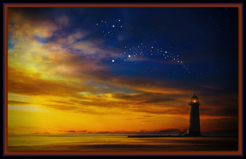 lighthouse-sunset-sky